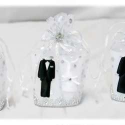 Wedding Material Favour Bags