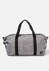 Lost Transit Duffle Bag - Grey Crosshatch
