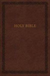Nkjv Holy Bible Soft Touch Edition Leathersoft Brown Comfort Print Leather Fine Binding