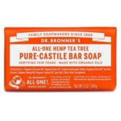 Pure Castile Soap Bar Tea Tree 140G