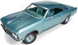 '70 Chevrolet Chevelle Ss 396 Die Cast Model Sc 1 18 American Muscle New In Display Box.- Gteed