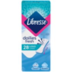 Libresse Dailies Fresh Long Pantyliners 28 Pack