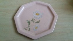 Pink Terracotta Plates - Width 20CM