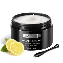 Face Body & Scalp Scrub 3-IN-1 Gentle Microdermabrasion Exfoliating Scrub With Niacinamide & Vitamin C Deep Cleansing Oil Control Dead Skin Remov