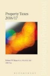 Property Taxes 2016 17 Paperback