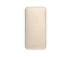 MiPOW Power Cube 5000mAh Power Bank Built In Micro USB Cable in Gold
