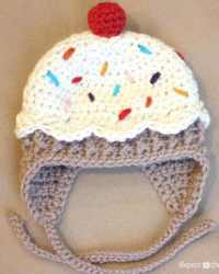 Baby Or Toddler Cupcake Hat.