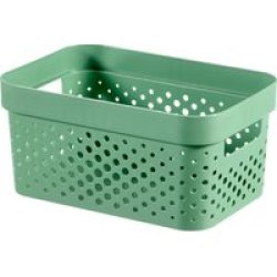 Curver Infinity Storage Basket Small Green