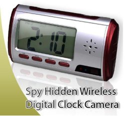 Nanny Cam Hidden Camera Clock -motion Detection picture Taking Audio Recording Fast Shipping