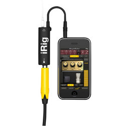 Irig Guitar Bass Interface For Apple iPhone & iPod Touch & iPad