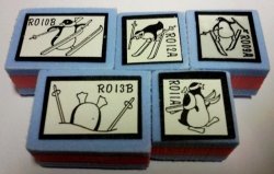 Foam Stamp - Penguin Set Of 5