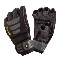 Century Brave Grip Bar Bag Gloves Black grey Medium large
