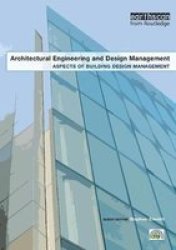 Aspects Of Building Design Management Hardcover