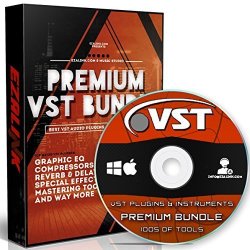 Audio Plugins Software & Virtual Instruments Bundle For Windows Fl Studio & Mac Daw Ozone Native Synth Music Effects Drum Guitar Piano Compressor Vocal & More DVD