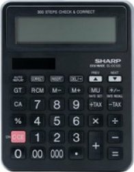 Sharp EL-CC12D Tax Calculator - Check Correct Tax