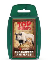 Endangered Wildlife Card Game - 6 Pack