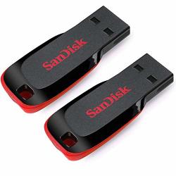 2 Pack Sandisk 32GB Cruzer Blade 64GB Total USB Flash Drive 2.0 SDCZ50 Memory Stick The Perfect Solution For Transporting Data