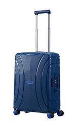 American Tourister 55cm Lock 'n' Roll Cabin Travel Suitcase Marine Blue