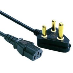 MicroWorld Power Cable - 3 Pin Plug To Kettle Plug