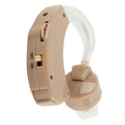 Portable Adjustable Volume Ear Hearing Aid - Champagne