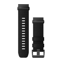 Garmin Quickfit 26 Watch Bands - Tactical Black Nylon