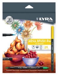 Lyra - Aqua Brush Duo - Card Box 24 Pcs