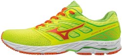 Mizuno Size 7 Wave Shadow Performance Running Shoes in Green & Red