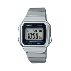 Casio Retro Limited Edition Digital Silver Stainless Steel Watch