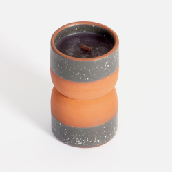 Emerging Creatives Forma Candle - Red Wine Black