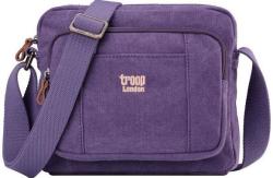 Troop London Organic Cotton Shoulder Small Purple