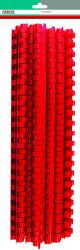 Binder Comb Element Plastic 120 Sheets 16 Mm Red 25 Combs - B2016R