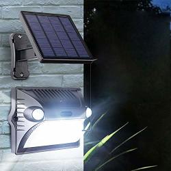 Bbgbbg Solar Flare Outdoor Split Type Solar Light Human Body Induction Wall Lamp LED Waterproof Home Garden Lighting Street Light