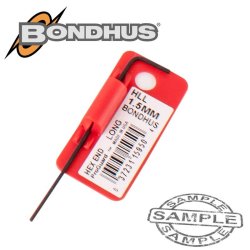 BONDHUS Hex End L-wrench 1.5MM Proguard Single