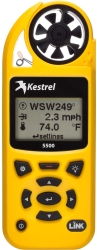 5500 Handheld Weather Meter - Yellow