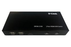 D-Link 2-PORT Kvm Switch With HDMI And USB Ports