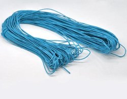 Wax Cord - Blue - 1.5MM - Sold Per 2 Meters