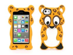 Griffin Cheetah Kazoo Protective Animal Case For Iphone 5C - Fun Animal Friends For Iphone 5C