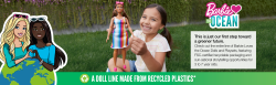 Barbie Loves The Ocean Beach Themed Dolls Made From Recycled Plastics Assortment
