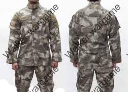 New Us Army Special Force Battle Dress Uniform A-tacs Digital Camo - Size Small