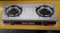 Free Shipping Gas Stove 2 Plate Stainless Steel