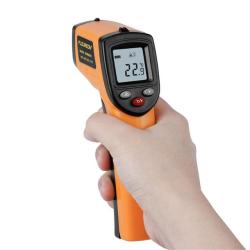 Lcd Digital Ir Infrared Non-contact Thermometer Temperature Meter Gun Point