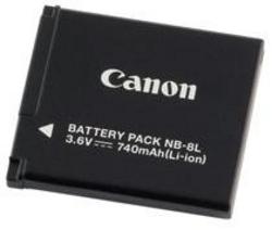 Canon NB-8L Battery Pack For The Canon Powershot A3000 3100