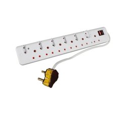 Ellies 12-WAY Multiplug With High Surge Protection
