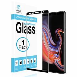 Mp-mall Galaxy Note 9 Screen Protector Tempered Glass Full Cover Bubble Free For Samsung Galaxy Note 9 With Lifetime Replacement Warranty