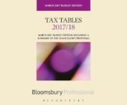 Tax Tables 2017 18 Paperback