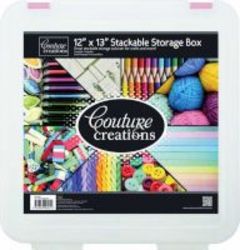 Couture Creations Stackable Storage Box 12x13