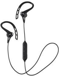 Jvc Wireless Sports Ear Clip Headphones Bluetooth Connectivity Sweat Proof IPX2 Pivot Motion Fit - HAEC20BTB Black