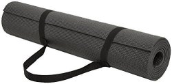 1 4-INCH Yoga And Exercise Mat With Carrying Strap