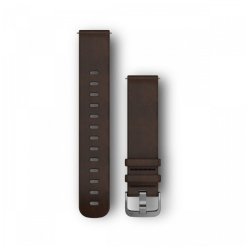 Garmin Quick Release Band Dark Brown Leather Band L
