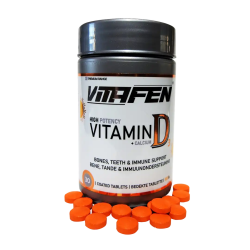 Vitamin D3 1000IU & Calcium Tablets Assorted - 30 Tablets